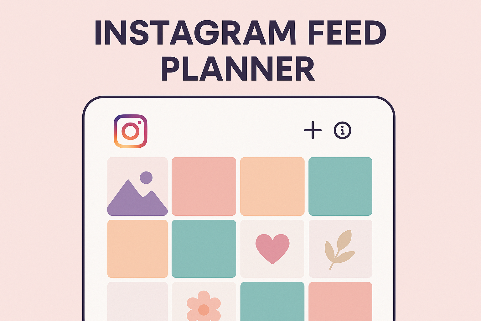 Instagram Feed Planner