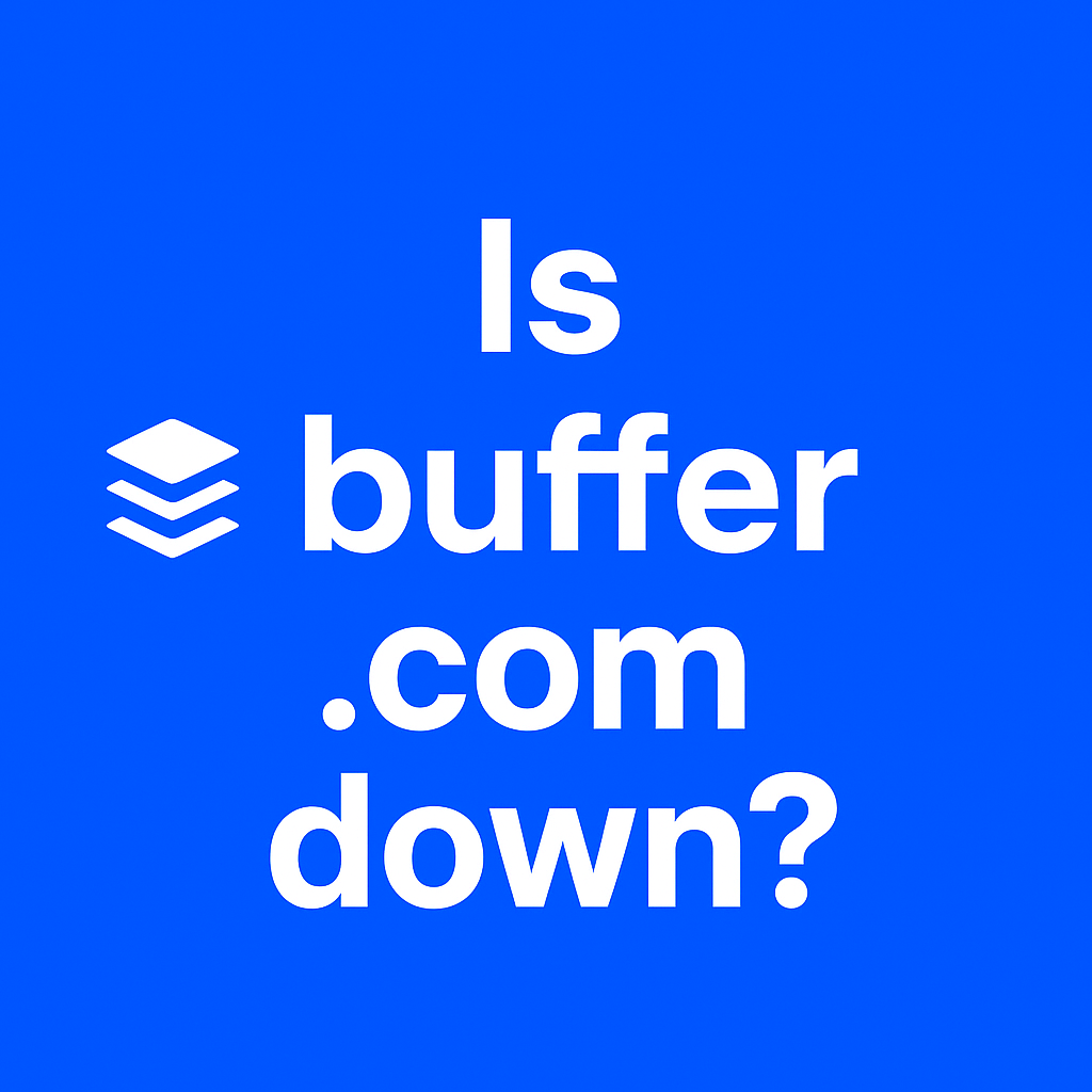 is buffer.com down