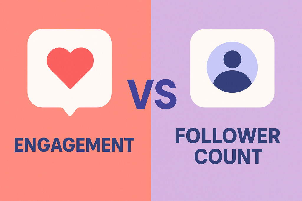Engagement vs Follower Count
