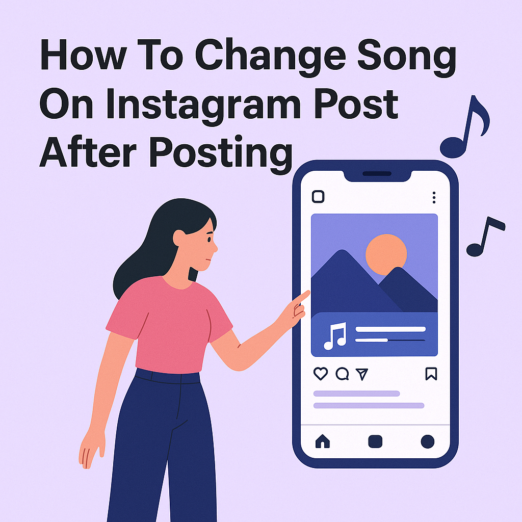 How To Change Song On Instagram Post After Posting