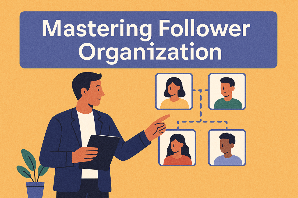 Mastering Follower Organization