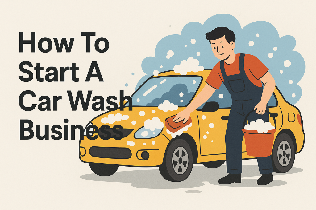 How To Start A Car Wash Business